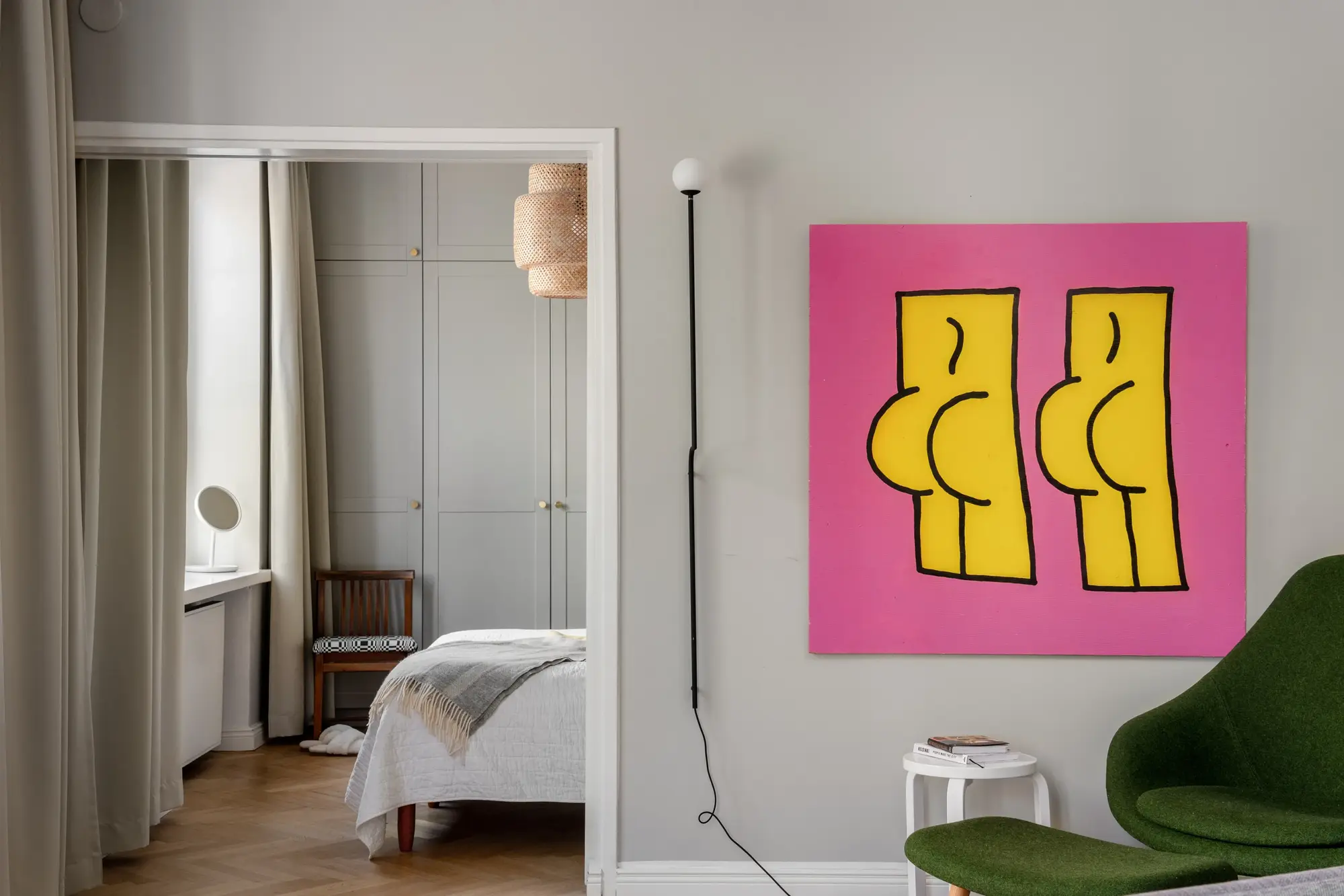 Asuntokuva — makuuhuone